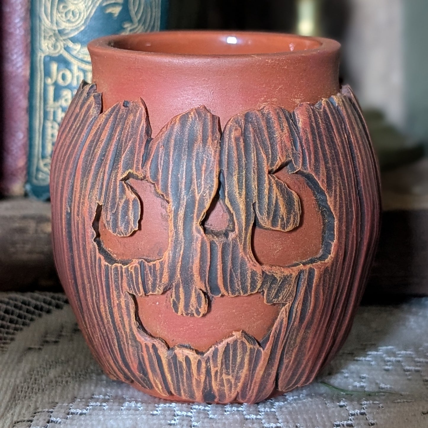 Pumpkin on Terra Cotta pot