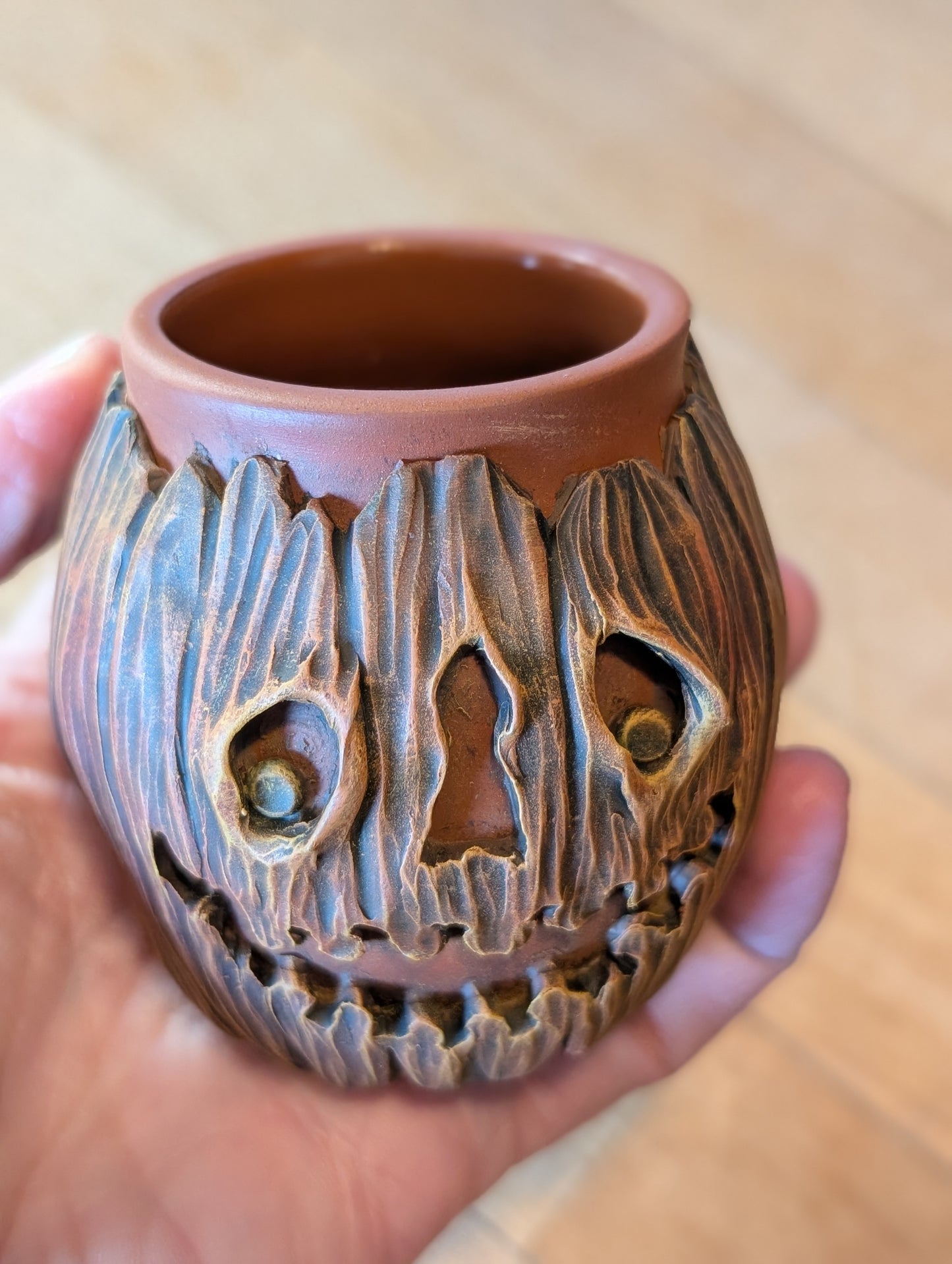 Pumpkin on Terra Cotta pot