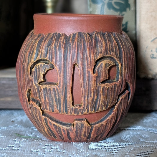 Pumpkin on Terra Cotta pot